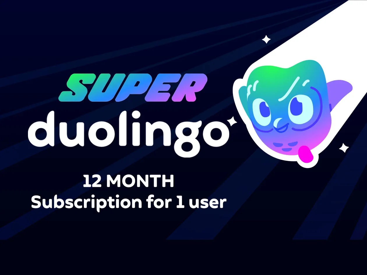 ✨ Duolingo Super 12 Months Subscription 🦉 ✨