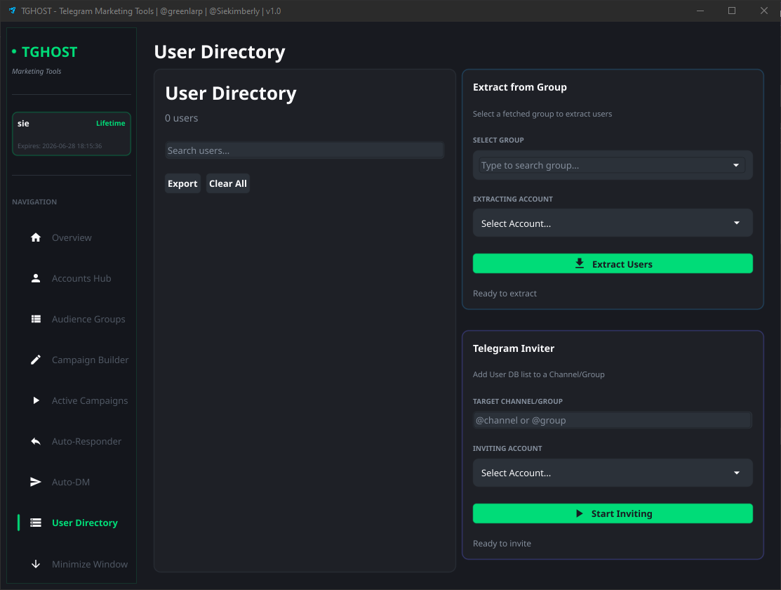 TGHOST | Telegram Marketing