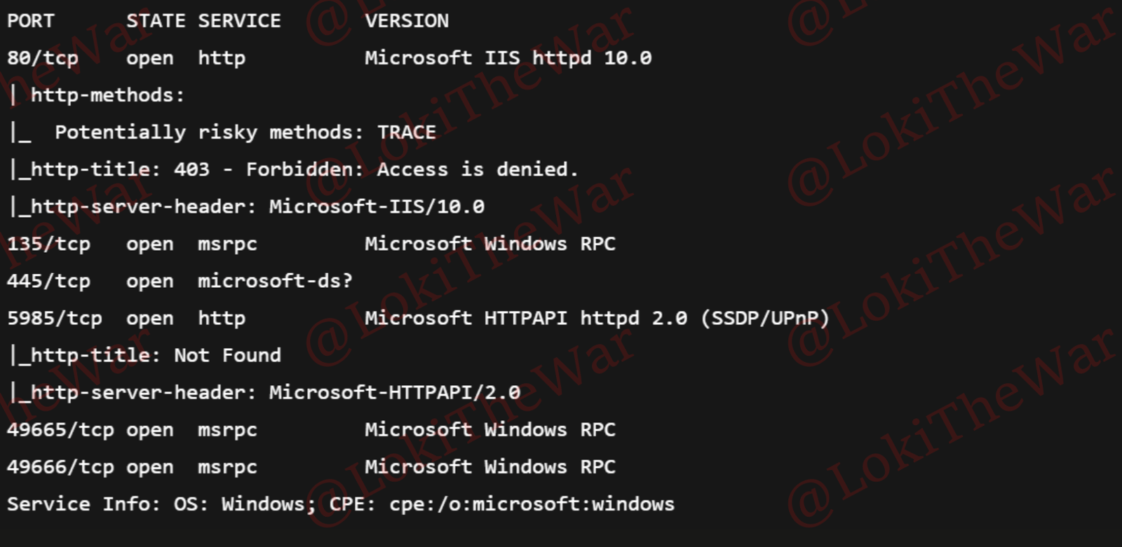 OSCP+ .112- 80,135,445,5985,49665,49666 JSON Web Token Report