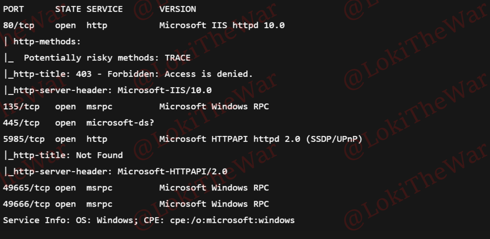 OSCP+ .112- 80,135,445,5985,49665,49666 JSON Web Token Report