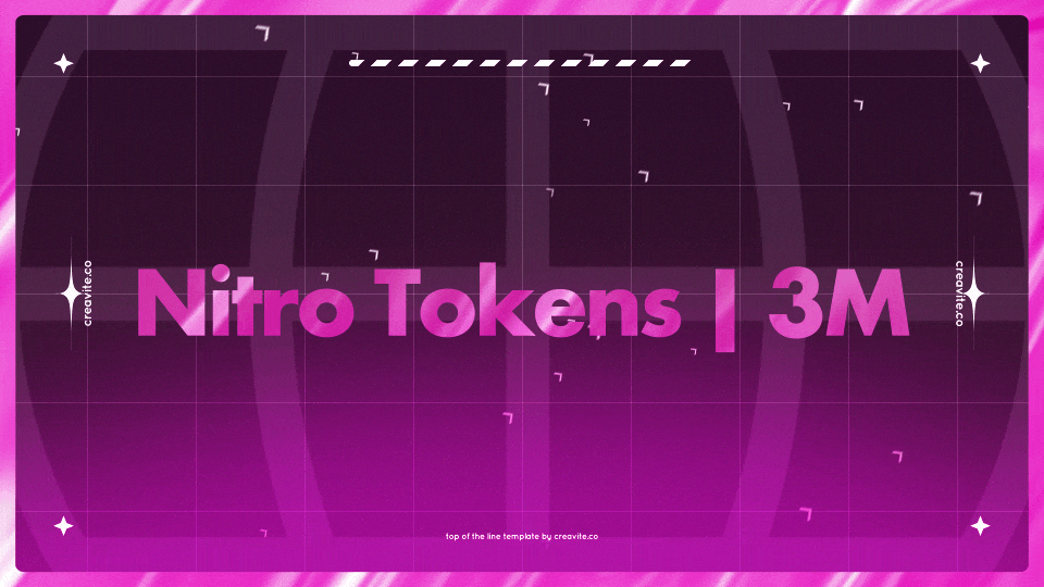 Nitro Tokens | 3 Months