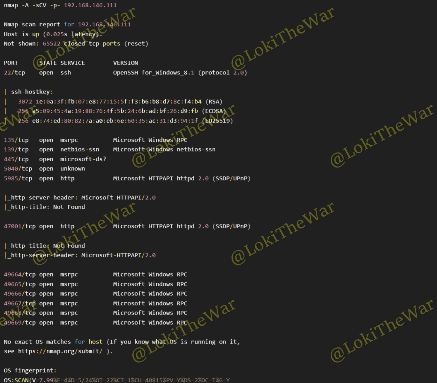 OSCP+ .111 22 135 139 445 5040 Standalone Machine Report