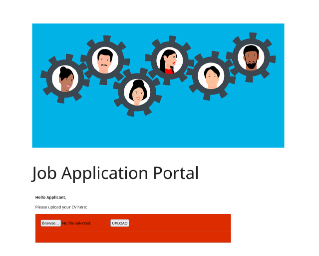 OSCP+ .112 ''Job application portal'' Stand-alone machine