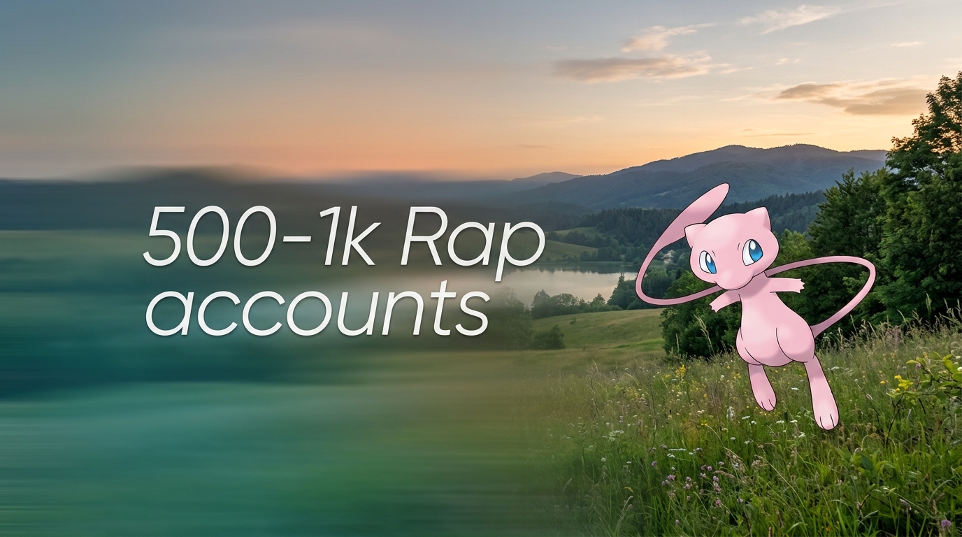500-1k Rap Accounts
