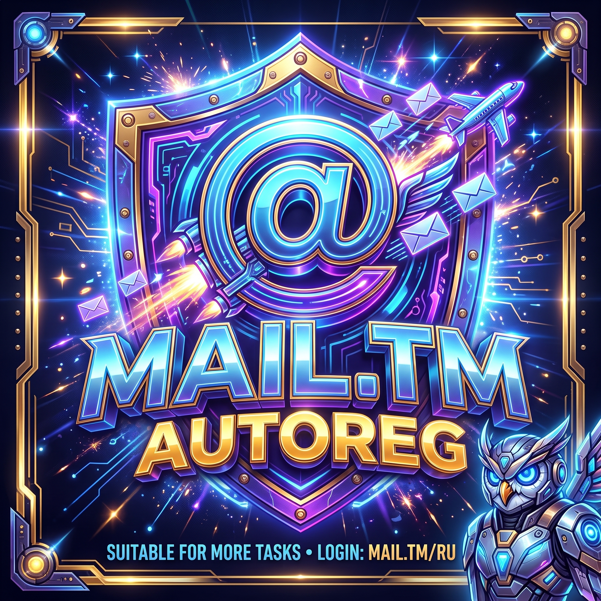 🚀 Mail.tm — Autoreg • Suitable for more tasks • Login: https://mail.tm/ru/