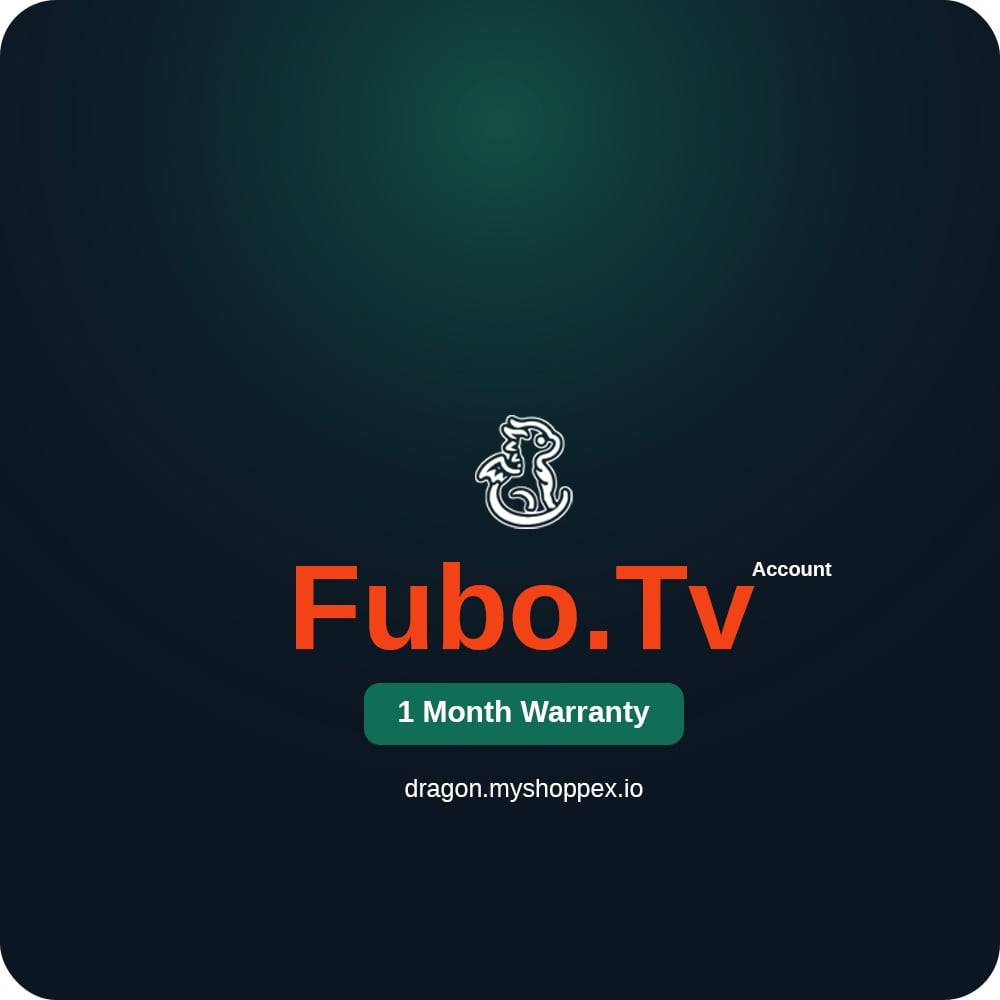 FuboTv Pro US Plan | 1 Month Warranty