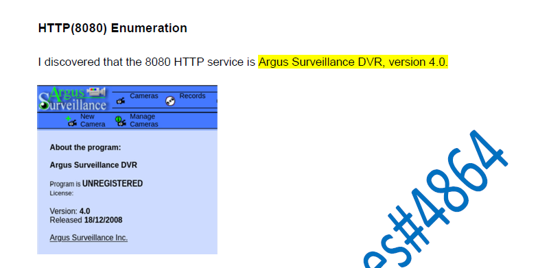OSCP+ .111 ''Argus'' Stand-alone machine