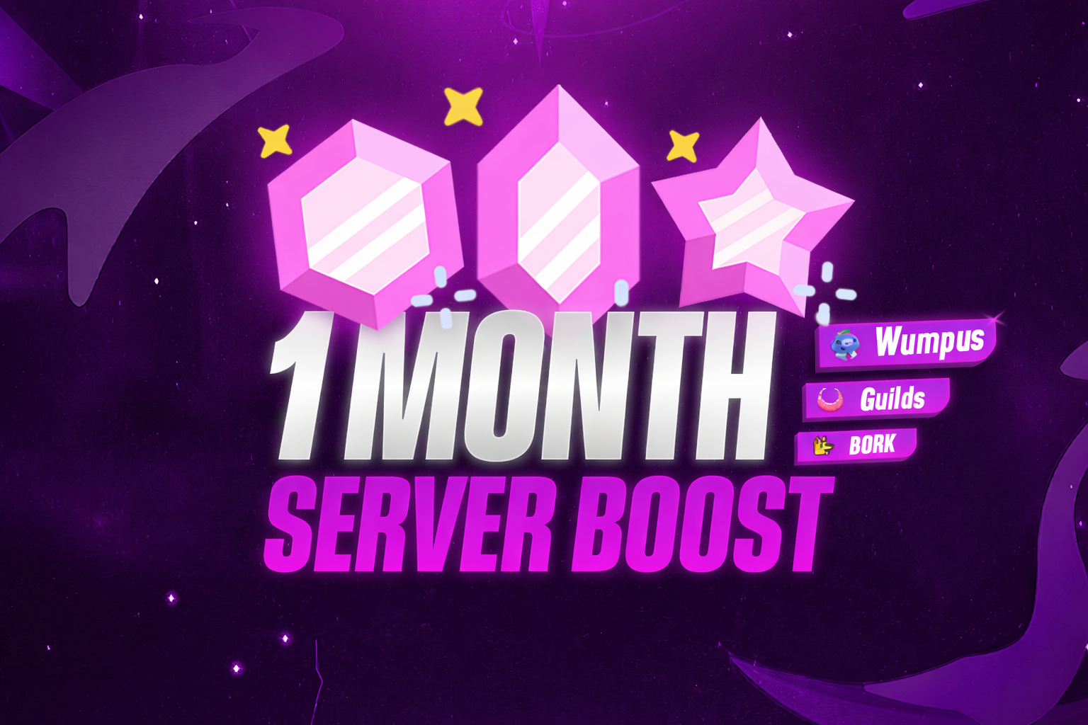 1 Month Boosts