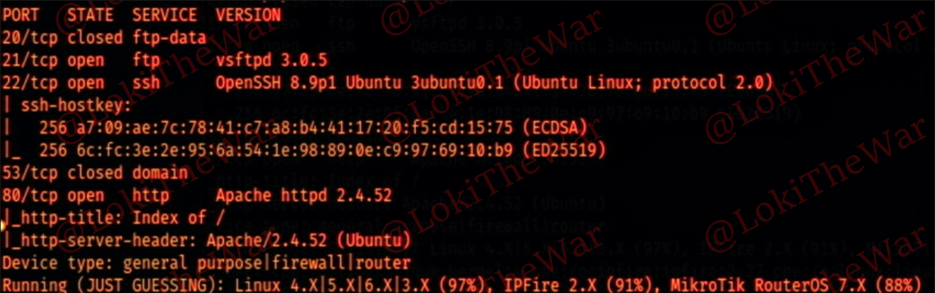 OSCP+ .110- 21,22,80 full Report