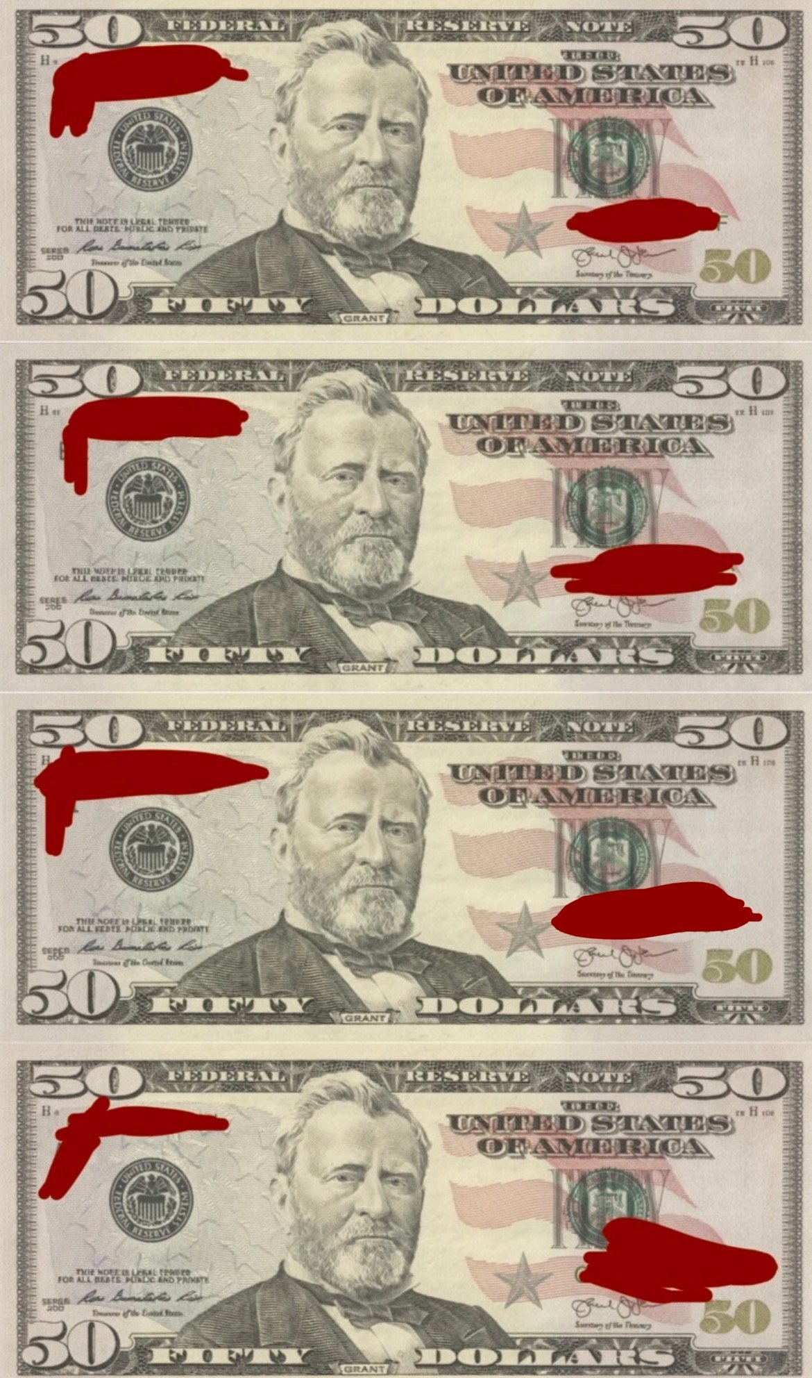 $50 Template ( HQ )