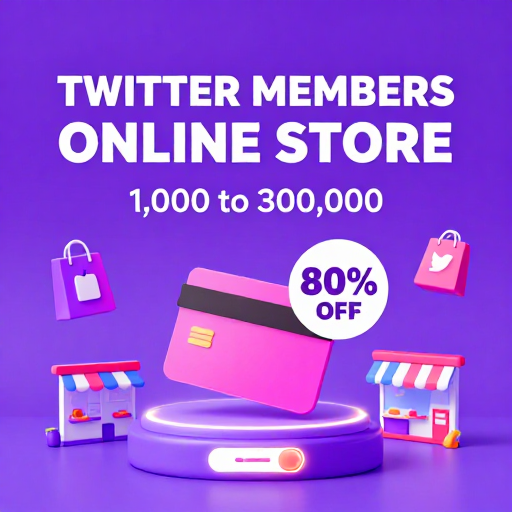 Online Store Twitter Members