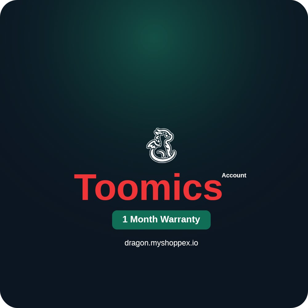 Toomics VIP Account | 1 Month Warranty