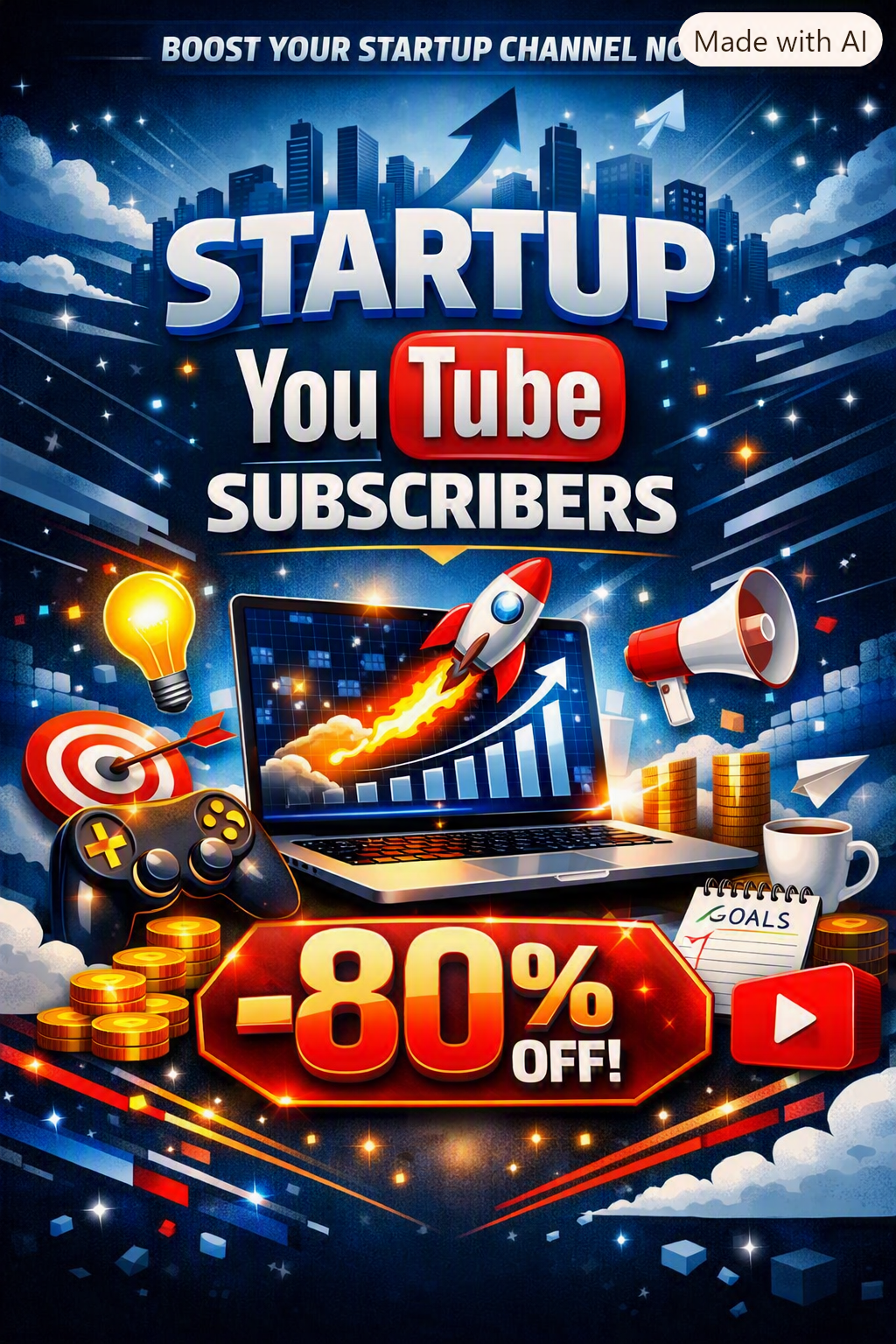 Startup YouTube Subscribers