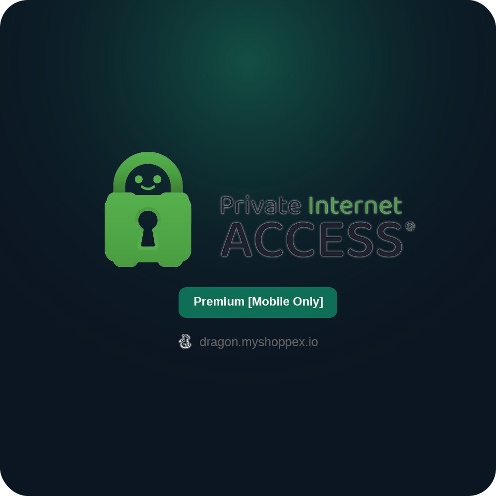 PrivateInternetAccess Premium | 1 Month Warranty | MobileOnly