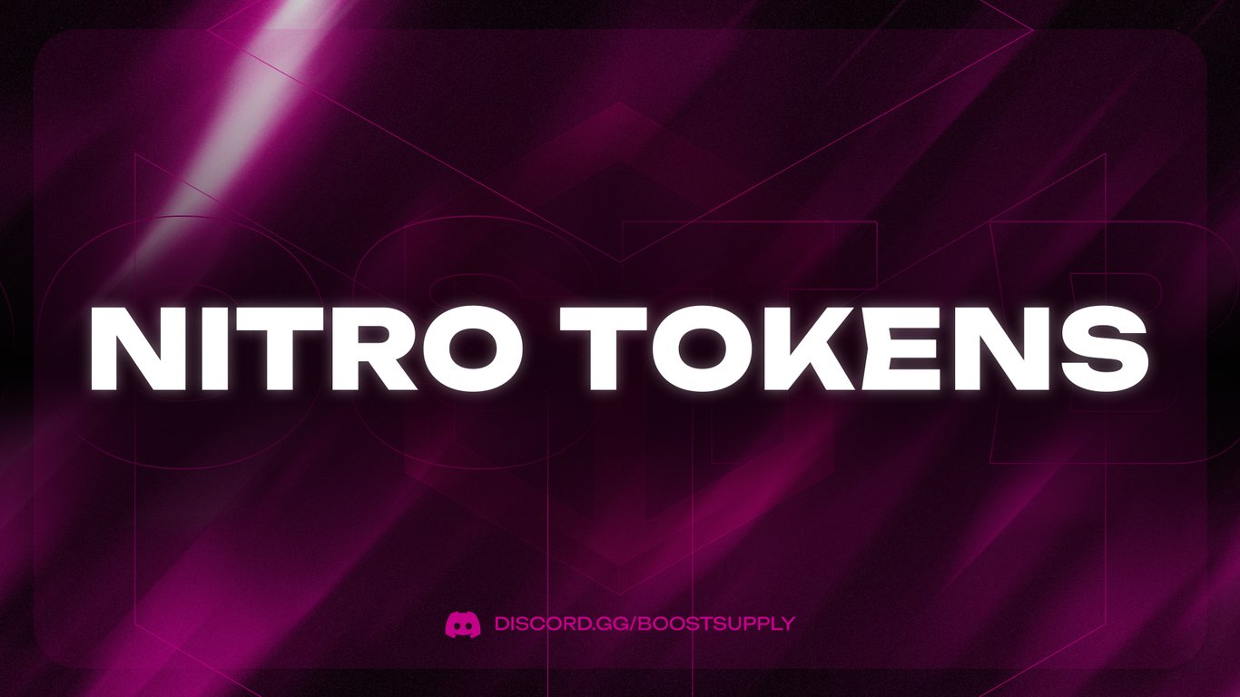 Nitro Tokens [1 month]