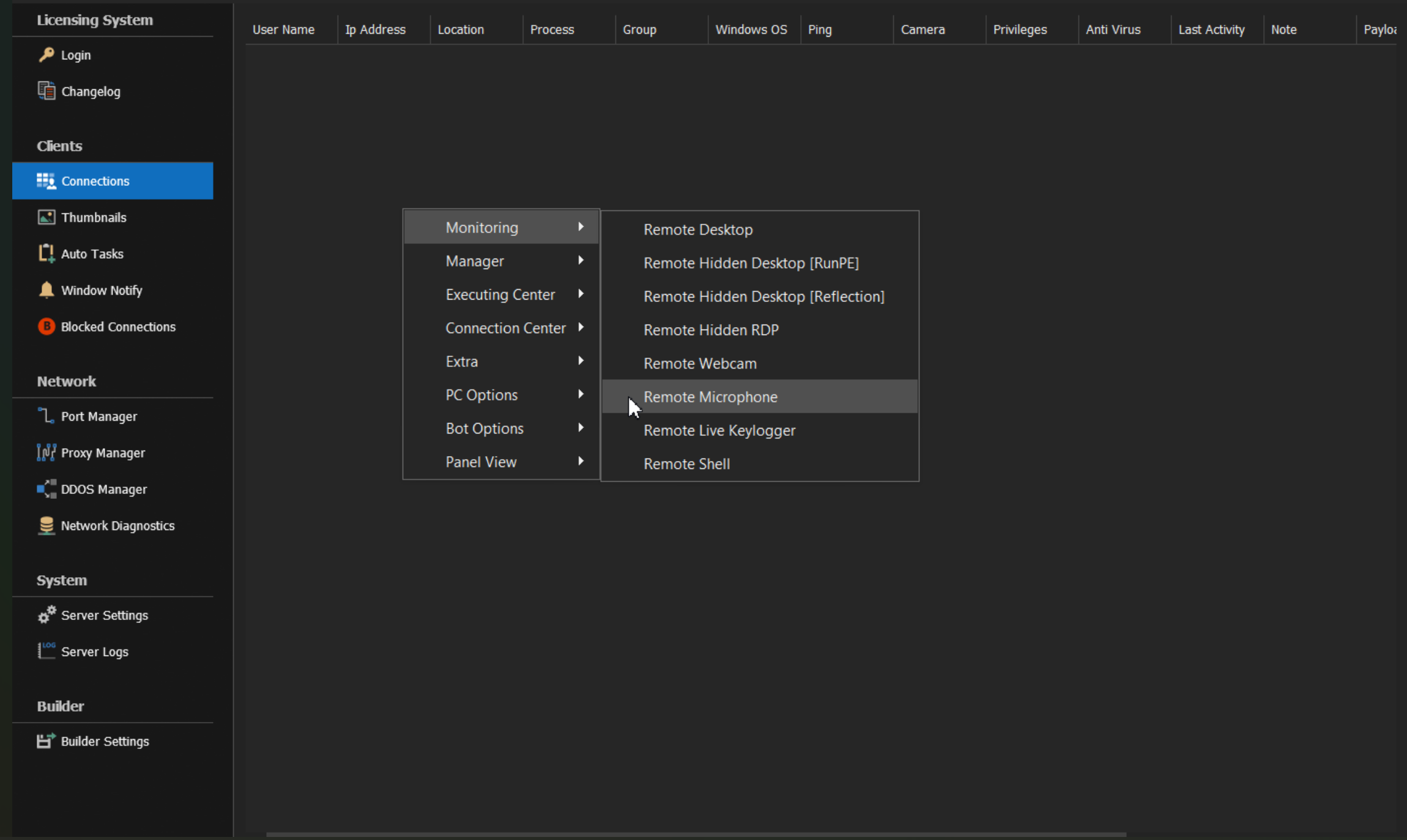 PURE RAT v4 // BEST REMOTE ADMINISTRATION TOOL // HVNC BYPASS CHROME CLONE