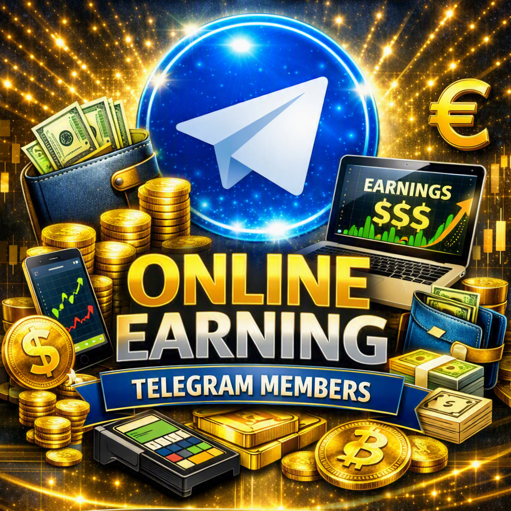 Online Earning Telegram Members