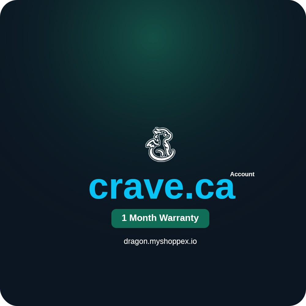 CraveTv Premium Plan | 1 Month warranty