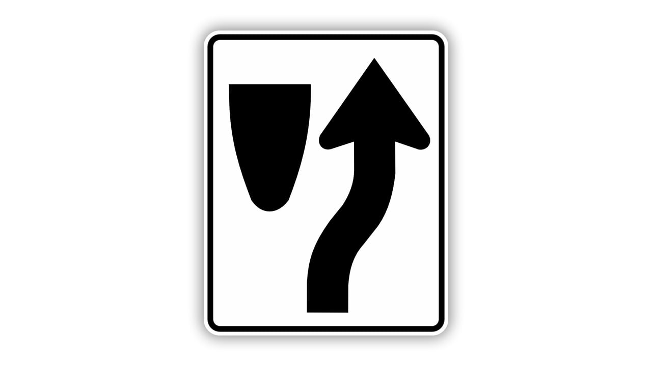 Illustration for: This sign means: