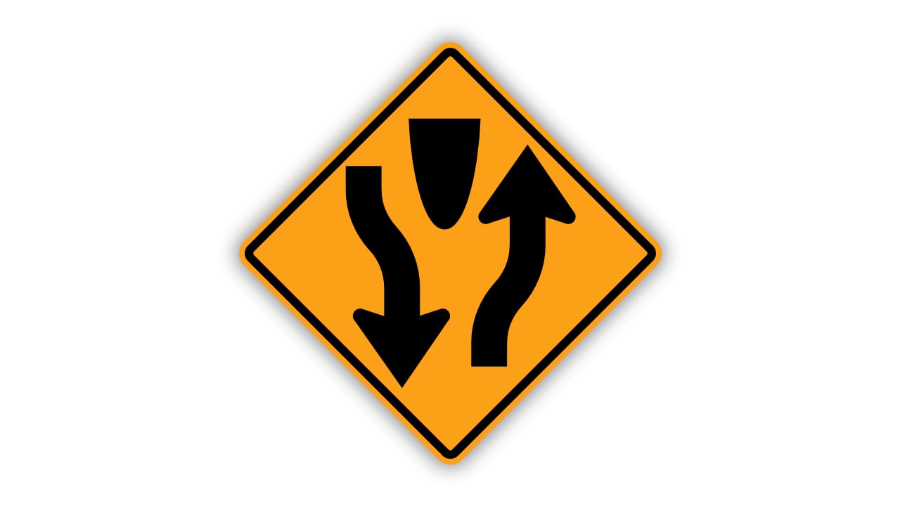 Illustration for: What does this sign warn about?