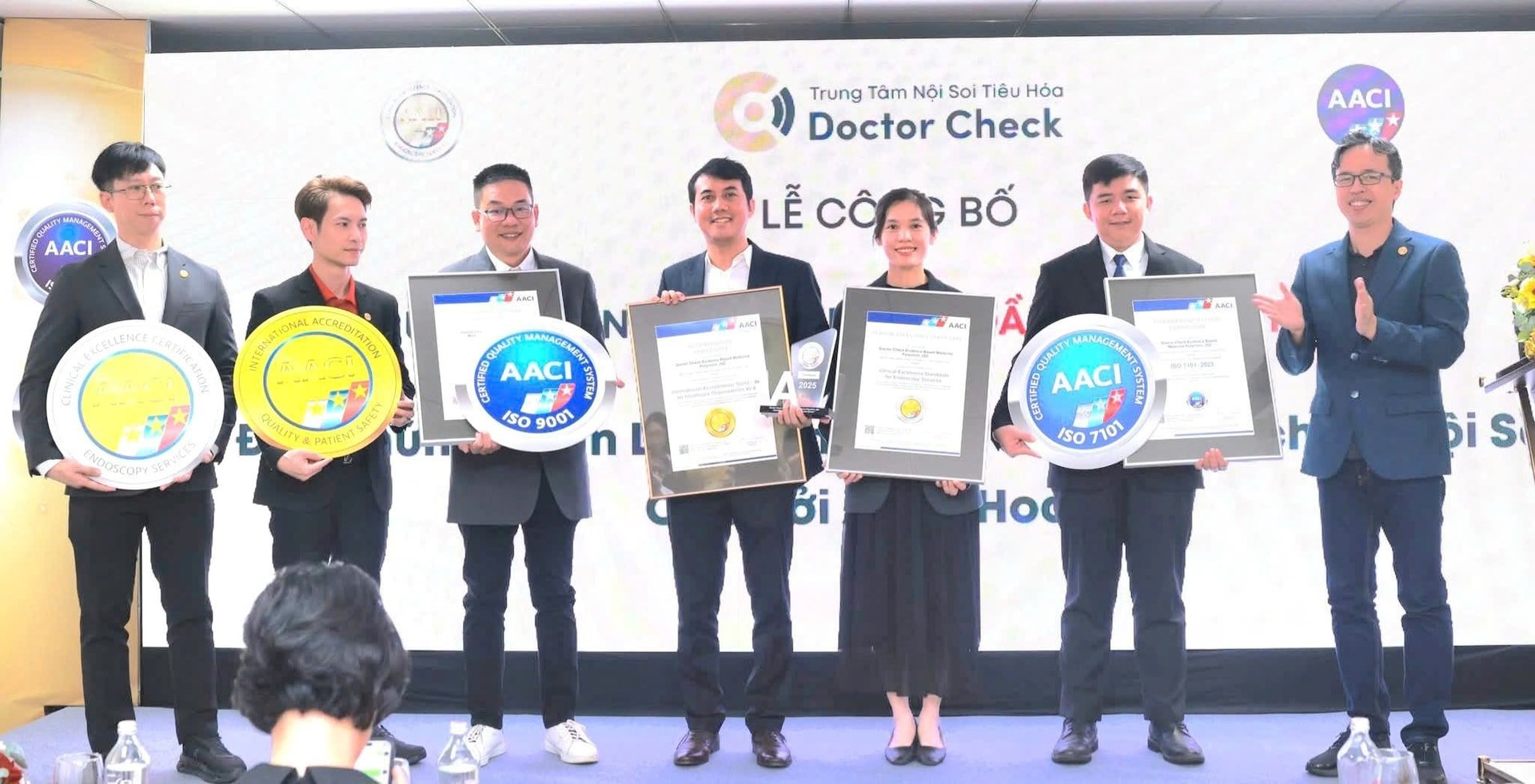 Doctor Check: Đạt “Chứng nhận Lâm sàng Xuất sắc cho Dịch vụ Nội soi” đầu tiên tại Việt Nam