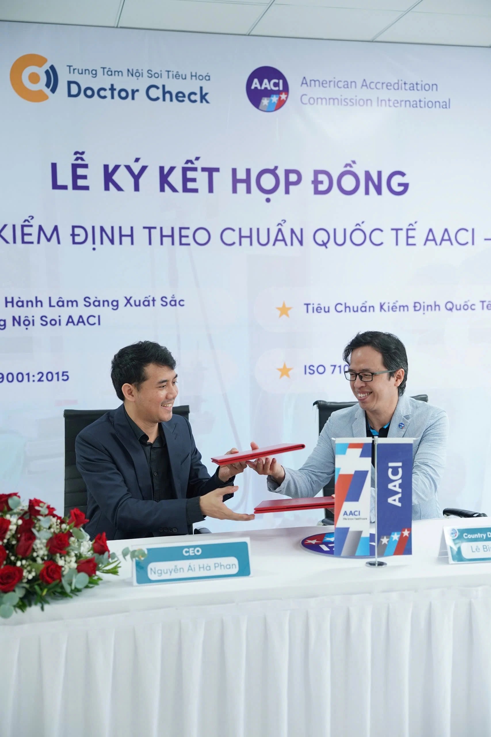 Lễ ký kết kiểm định Thực hành Lâm sàng Xuất sắc cho Dịch vụ Nội soi do AACI &#8211; Hoa Kỳ cung cấp