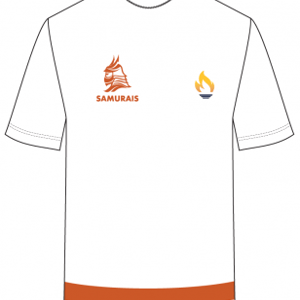 pe tshirt samurais ec high school