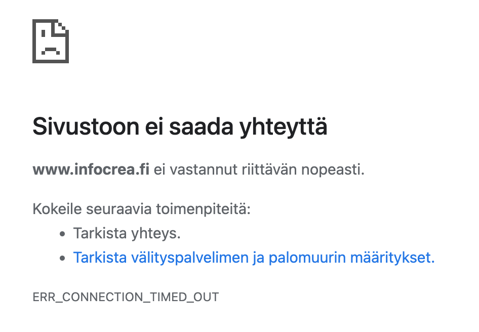 Tänään se sitten tapahtui - eli hieromisenkaan jälkeen ei tapahtunut mitään
