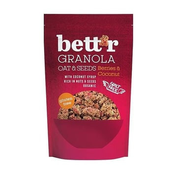 БИО Гранола с плодове и кокос 0,300 Bettr