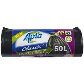 Апта торби за смет с връзки 50 л. 10 бр.