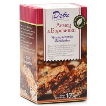 Бисквити боровинка и лимец 0,150 Доби