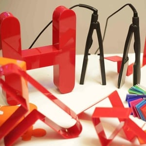 Εργαλεία για κατασκευή σόκορα γράμματα τρισδιάστατα