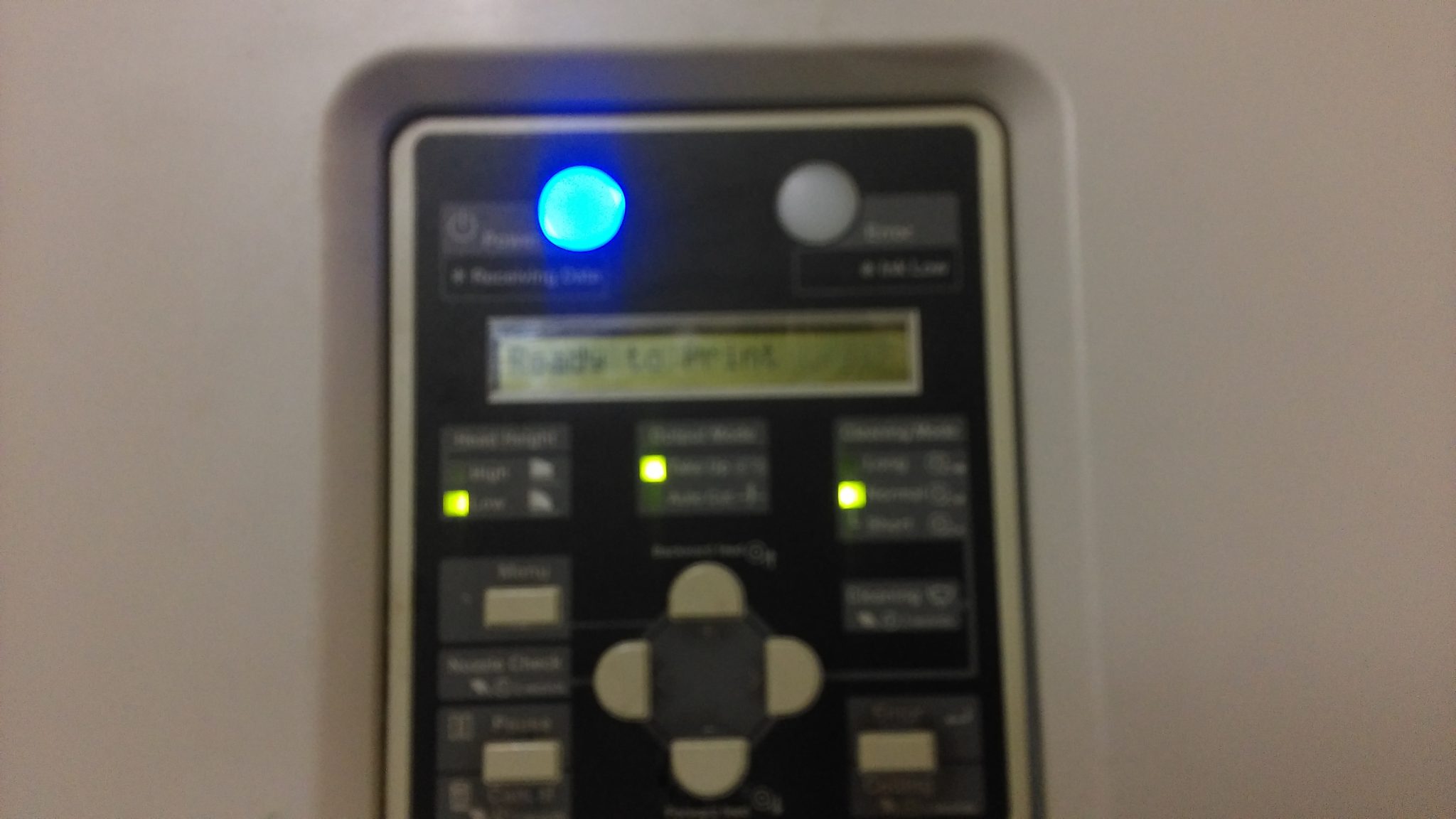 Mutoh 1638 θερμομεταφορά