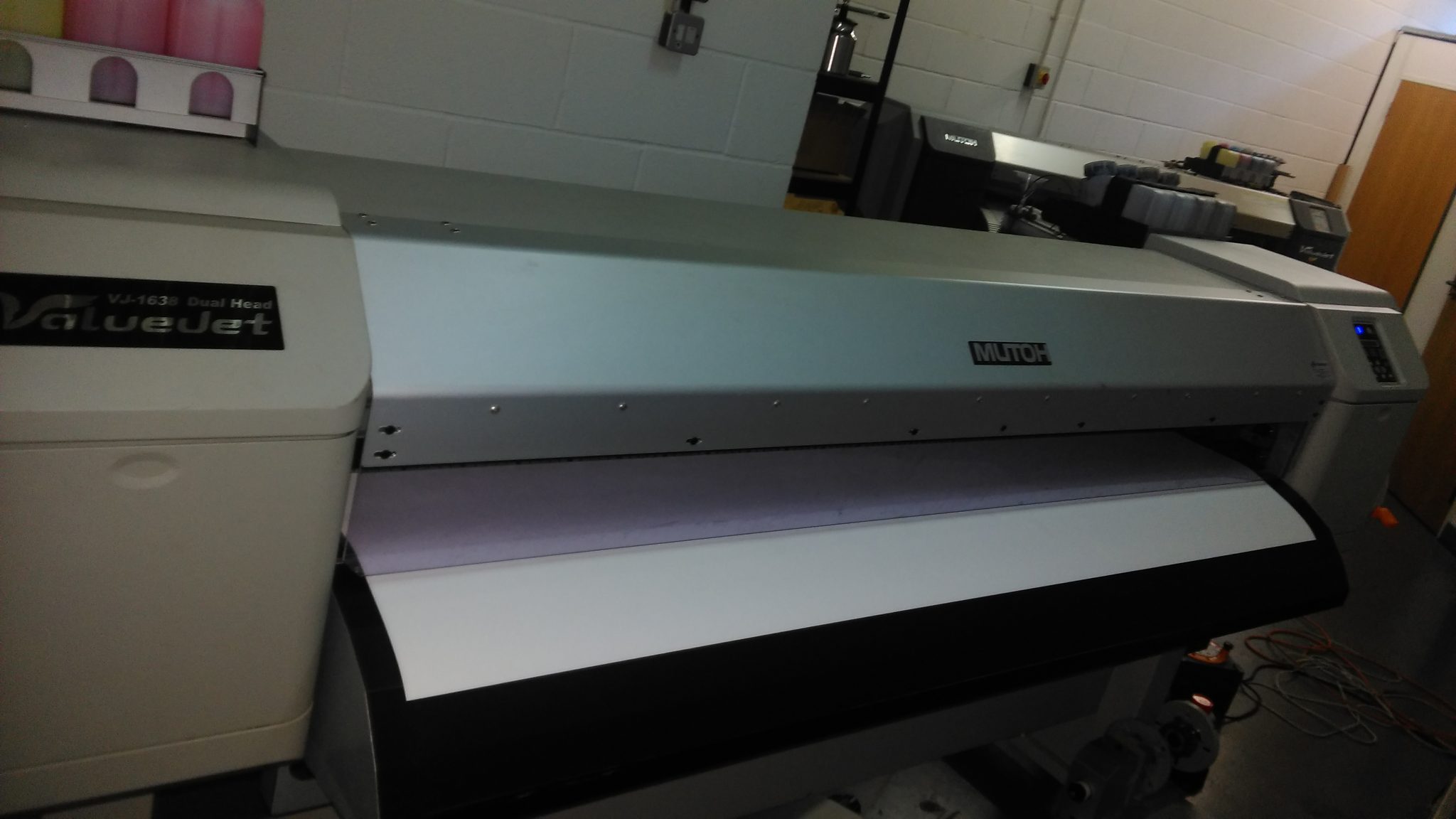 Mutoh 1638 θερμομεταφορά
