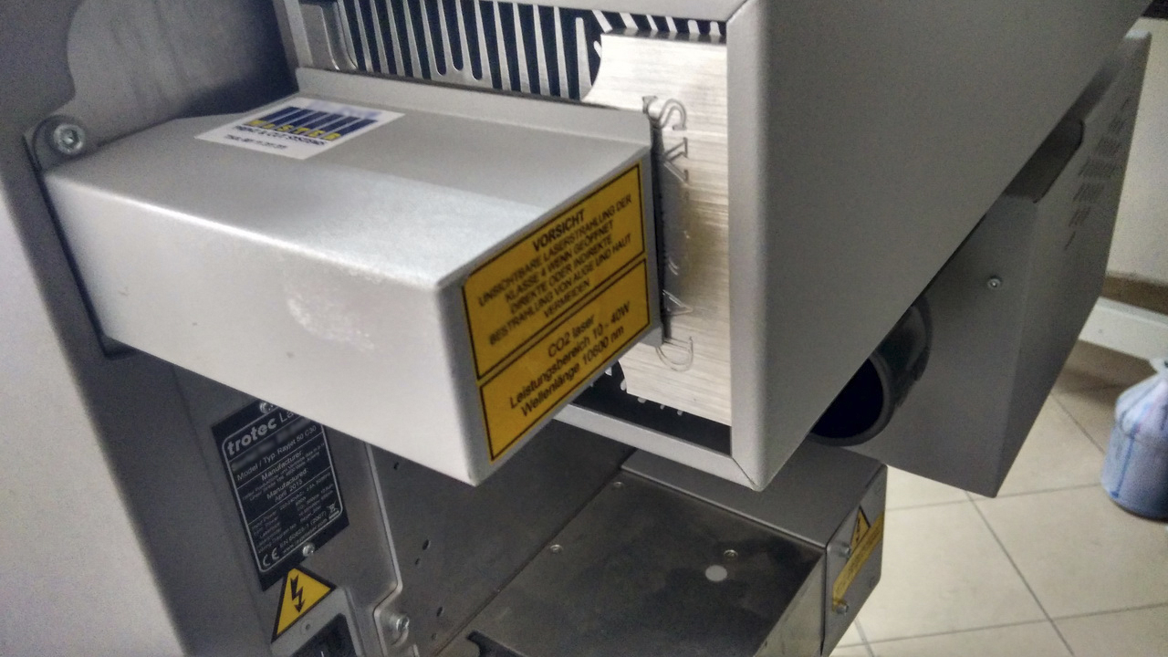 rayjet trotec laser κοπής χάραξης A3