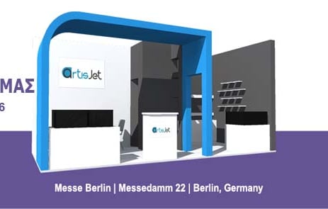 artisjet uv printer in fespa berlin 2018