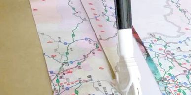 Ξυράφι κοπής μουσαμά με κοντάρι Ξυράφι κοπής μουσαμά με κοντάρι