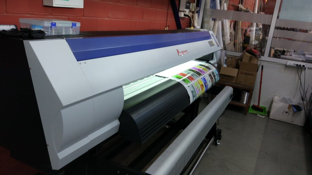 SC-4180-1 Skycolor SC-4180 Eco Solvent Εκτυπωτής