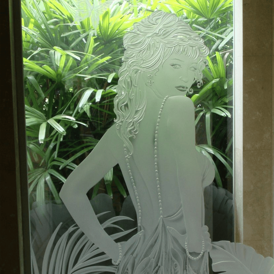 Χάραξη Γυαλιού με Laser CO2