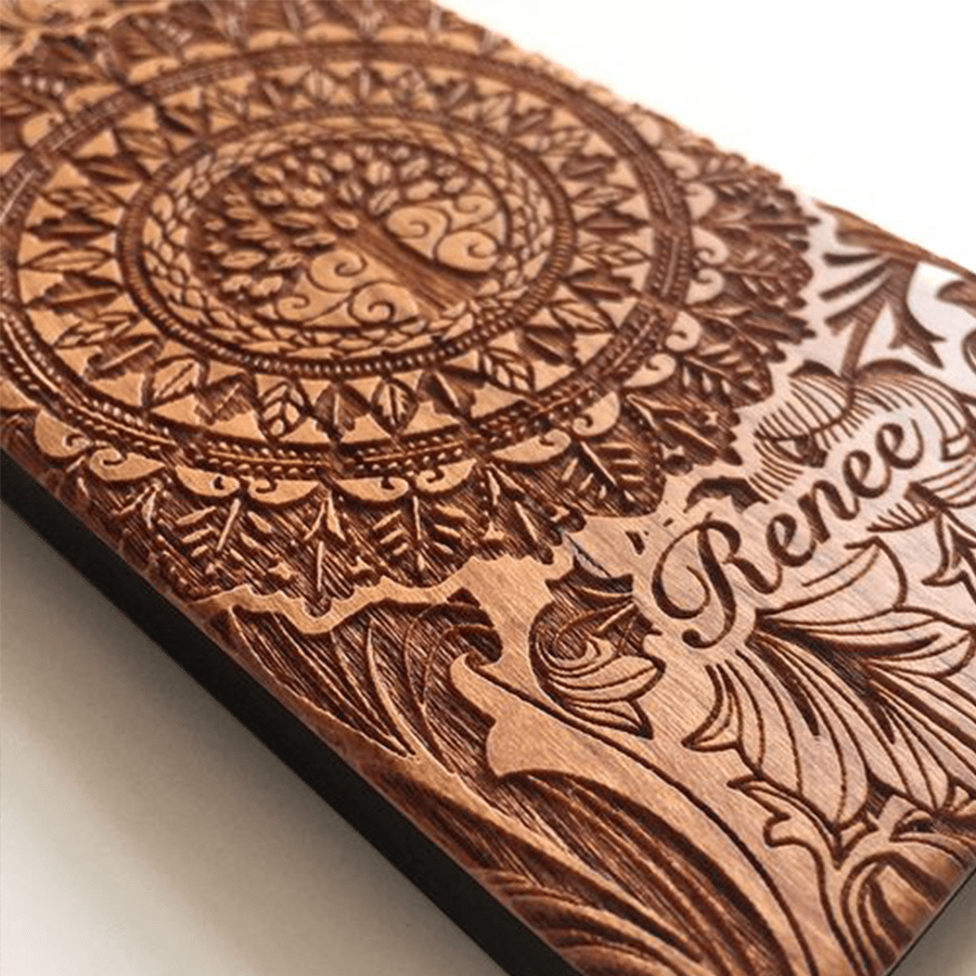 Κοπή Χάραξη Ξύλου και MDF με Laser CO2