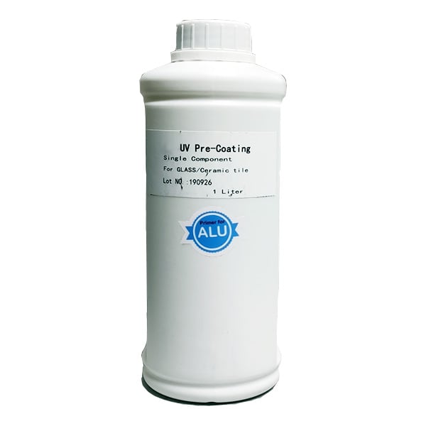 ALUMINIUM UV Pre-Coating σε συσκευασία 1000ml. Για εκτυπωτές UV
