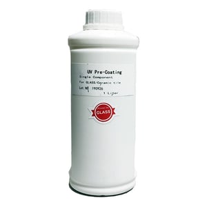 GLASS UV Pre-Coating σε συσκευασία 1000ml. Για εκτυπωτές UV