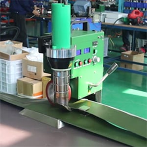 EDGE Welder μηχάνημα θερμοκόλλησης για μανίκι και κορδόνι