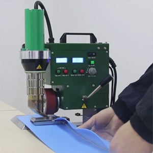 EDGE Welder μηχάνημα θερμοκόλλησης για μανίκι και κορδόνι