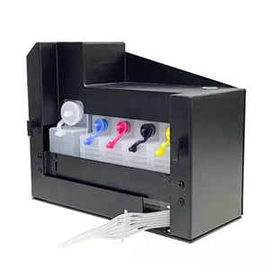 Σύστημα ανάδευσης λευκού χρώματος για εκτυπωτή DTF θερμομεταφοράς