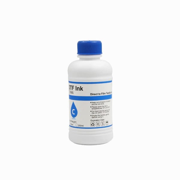 250ML-DTF-Ink-Cyan Μελάνι CYAN DTF for EPSON