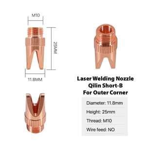 Laser Welding Nozzle Qilin Short-B