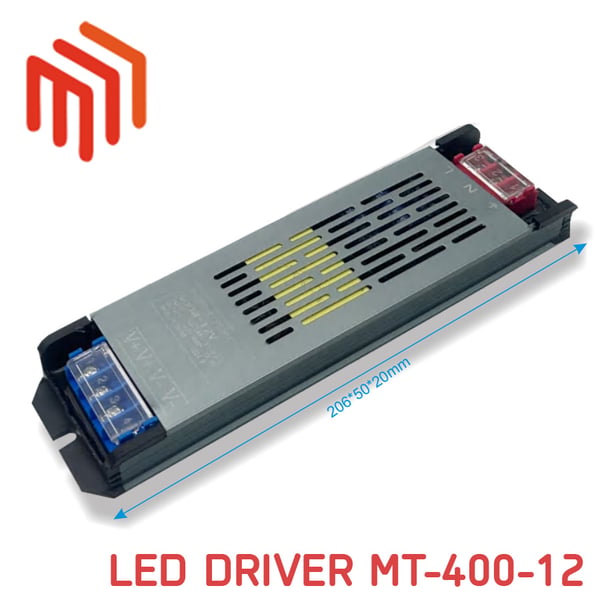 led-driver-mt-400-12 Led driver MT-400-12 Slim για φωτεινές επιγραφές