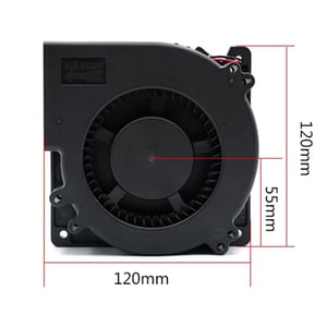 Ανεμιστήρας DC Blower 12032 24V 0.55A για Vacuum σε plotters